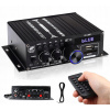 HIFI stereo zosilňovač 50W + 50W Bluetooth 5.0 mini audio prehrávač BT-298Pro nový