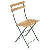 Fermob Skladacia stolička BISTRO NATURAL - Cedar Green