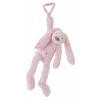 Happy Horse Zajačik Richie závesný 27 cm Ružový