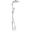 Hansgrohe Sprchový systém Crometta E na stěnu bez baterie chrom 27289000