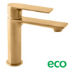 Rav slezák Umyvadlová baterie RAV SLEZÁK Nil bez výpusti kartáčovaná zlatá NL126.0ZK