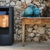 LISA 7 teplovzdušné kachle na pelety Nobis Farba: Čierna, Výkon: 7 kW, Model: Comfort Air