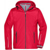 James&Nicholson Pánska bunda 3v1 JN1154 Red M