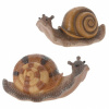 Záhradná figúrka Slimák Sada 2 ks Dekorácie do záhrady Figúrky Slimáky