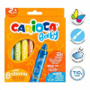 Carioca voskovky Baby Wild - 8 ks