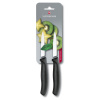 Victorinox Swiss Classic Súprava nožov so zúbkovanou čepeľou 2-dielna čierna 6.7633.B