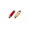 Led C10W 20SMD 41mm 5600K 12/24V canbus (cena za sadu 2ks)