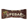 Country Life Tyčinka Lifebar kakaové bôby s vanilkou 40 g BIO Lifefood 40g