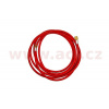 hadice červená HP 4.5 m, plnička 1/4