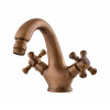 MORAVA RETRO - Nástenná bidetová batéria s výtokom, staromosadz (bronz) MK343.5SM, RAV Slezák