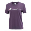Tričko CHAMPION fialové Crewneck T Shirt 117534 VS503 PPE