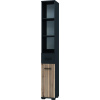 VerDesign, SAMBRE vysoká skrinka, dub Artisan/antracit LTD
