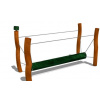 Playground System Herná zostava z agátu - Mostek zavesený kládový