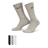 Nike Everyday 3 Pack Cotton Cushioned Crew Socks Multi Colour M 5-8