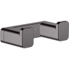 Hansgrohe AddStoris - Dvojháčik, kefovaný čierny chróm 41755340