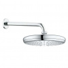 GROHE New Tempesta - Hlavová sprcha 286 mm s prípojným ramenom, s 1 prúdom, chróm 26408000+28576000