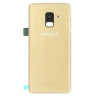Zadný batériový kryt + sklíčka kamery pre Samsung Galaxy A8 2018 A530 Gold OEM