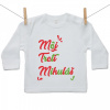 Boodyy Tričko s dlhým rukávom Môj tretí Mikuláš 86 (12-18 mesiacov)
