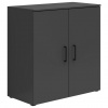 Carryhome KOMODA, grafitová, 80/83/40 cm - Predsieňové programy - 002427022224