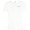 Dámske tričká Tommy Hilfiger 1985 Regular Mini Corp Logo C-NK SS - ecru - Biely (S)