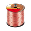 CABLETECH dvojlinka 2 x 1,5mm², transparentná, 100m, Cu - OFC KAB0321