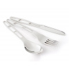 GSI Outdoors Glacier Stainless 3 Pc Cutlery