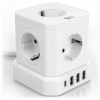 Napájacia lišta Spacetronik SPSC02W 9 zásuviek 2 m biela