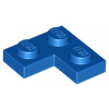 2420 Blue Plate 2 x 2 Corner (Modrá deska 2 x 2 roh)