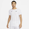 Nike Challenger Men's Nike Dri-FIT Short-Sleeve Tennis Top White/Black L