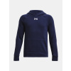 Chlapčenská mikina Under Armour UA Rival Fleece Hoodie Modrá YXL