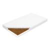 NEW BABY Detský matrac STANDARD 120x60x7 cm kokos-molitan biely 120x60x7 biela
