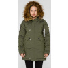 ALPHA INDUSTRIES Dámska bunda Explorer - dark green (103005/257) Veľkosť: XL/Regular