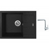 Set Sinks AMANDA 650 Granblack + batéria Sinks MIX 3 chróm