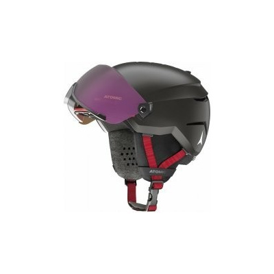 ATOMIC lyžařská helma Savor visor R black L/59-63cm