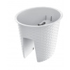 Strend Pro balkónový RATOLLA Railing Oval 300 biely 255443