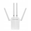 ZOSILŇOVAČ SIGNÁLU Wi-Fi REPEATER VYSOKÝ VÝKON 300M 2.4G 4 ANTÉNY