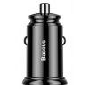 Baseus CCALL-YD01 Circular Dual USB QC3.0 Nabíjačka do Autá 30W Black