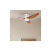 ZEVENTI ZEVENTI - LED Stropný ventilátor PADUA LED/18W/230V Wi-Fi Tuya biela/hnedá + DO ZV0033 + záruka 3 roky zadarmo
