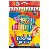 Farebné ceruzky COLORINO JUMBO 51859PTR, 12 farieb