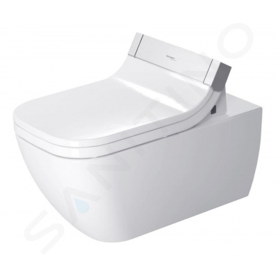 Duravit Happy D.2 Závesné WC pre bidetovú dosku SensoWash, Rimless, biela 2550590000