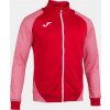 Joma Tréningová mikina ESSENTIAL II JACKET RED-WHITE Veľkosť: 3XS