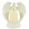Real Home 48 x dekoratívna figúrka sviečka sviečka ornament anjel anjel led svätá záhrada 16cm