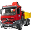 Bruder 3651 Mercedes Benz ACTROS valník s ramenem