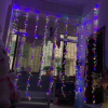 Svetelný stĺp do záhrady - Vianoce 3M Strip Light Feather String Light Fairy Curtain Light Copper (Vianoce 3M Strip Light Feather String Light Fairy Curtain Light Copper)
