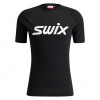 SWIX RaceX Classic, krátký rukáv, pánské triko, Jet Black Velikost: S