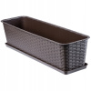 Balkónový kvetináč 60 x 17 cm plast