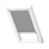 Plisé roleta na strešné okno VELUX elektrická FML FK08 1282K sivá
