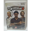WIIS TOP SPIN 3 Nintendo Wii