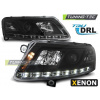 XENON PREDNÉ SVETLÁ TRUE DRL ČIERNA pre AUDI A6 C6 04.04-08