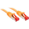 LINDY 47765 RJ45 sieťové káble, prepojovacie káble CAT 6 S/FTP 3.00 m žltá 1 ks; 47765